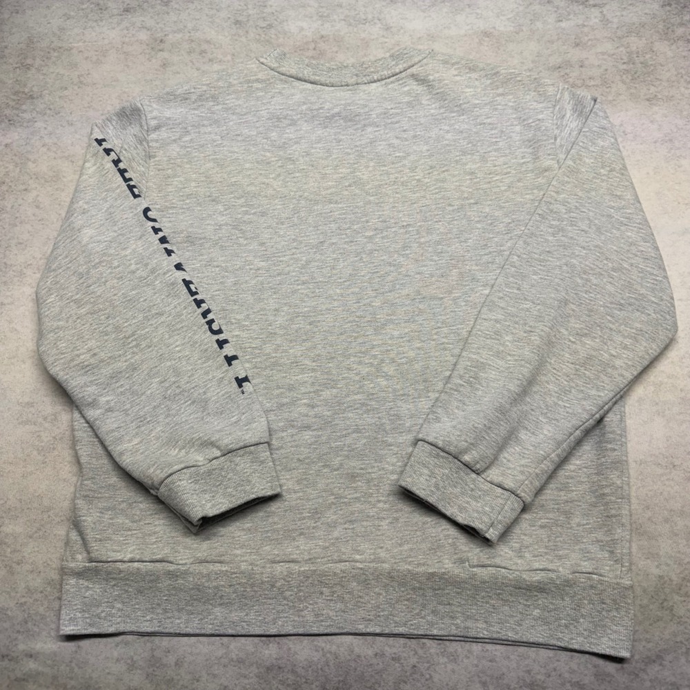 Yale University Bulldog Graphic Crewneck Mens Large Gray Sleeve Print Sweatshirt - Picture 4 of 9